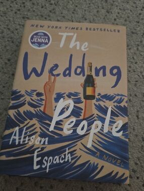 The Wedding People by Alison Espach — Blue & Cream Hardcover